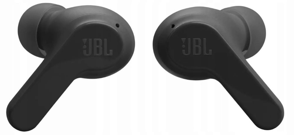 Słuchawki dokanałowe JBL Wave 200 TWS czarne Nowe plomba