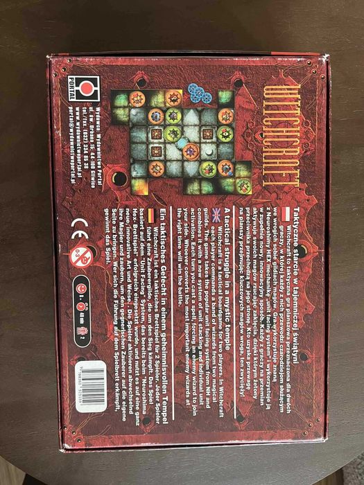 Gra planszowa Witchcraft wydawnictwa Portal - M.Oracz ; I.Trzewiczek