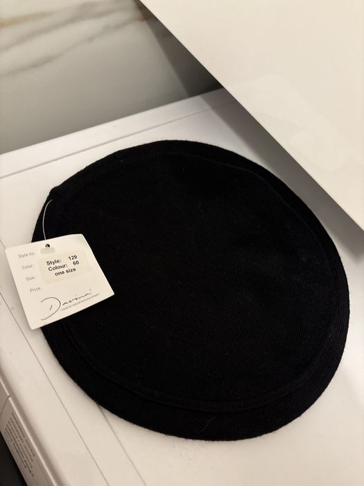 Beret damski wełniany