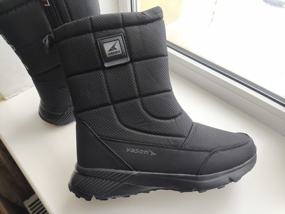 Дутики мужские зимние Yasen 44-45 размер угги сапоги ботинки на меху