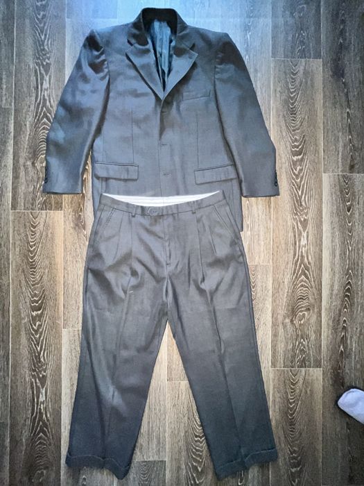 Мужской костюм 48 Брюки и пиджак Чоловічий костюм Классический костюм