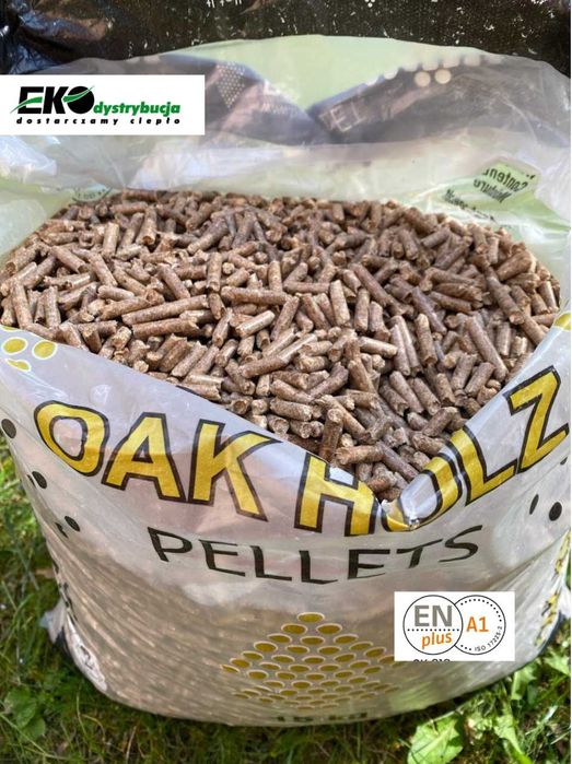 Pellet Dębowy En Plus A1 OAK HOLZ - wysoka jakość dostawa cała Polska