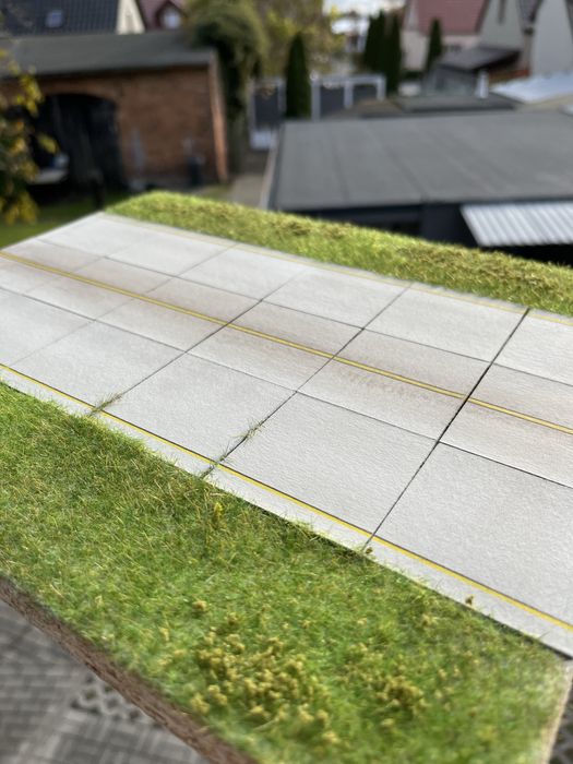 Diorama drogi kołowania