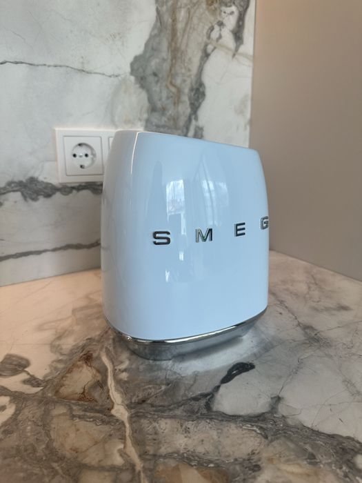 Bloco para facas Azul Smeg
