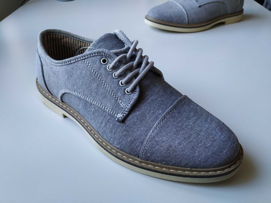 чоловічі туфлі дербі 43 розмір 28 см черевики ботинки полуботинки взуття  обувь ( не CLARKS , Geox , ECCO )