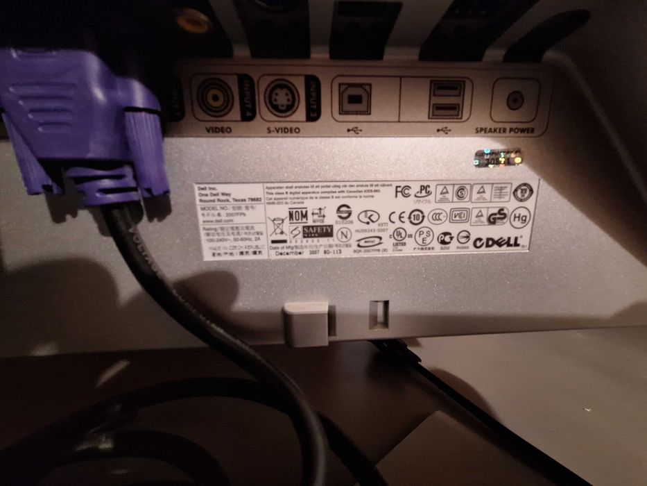 Monitor Dell 2007FPb