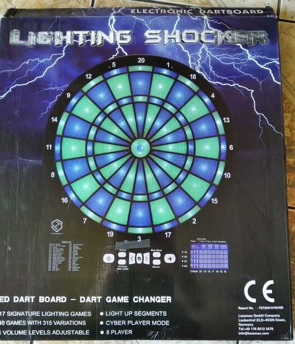 Tarcza do darta elektroniczna Turnart - wersja limit. Kolekcjonerska