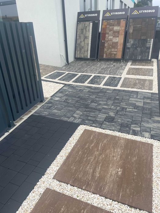 Ogrodzenia aluminiowe panelowe pustaki kostka