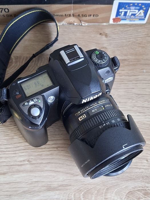 Nikon d70, 18-70.