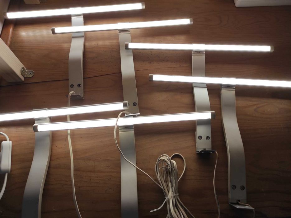 conjunto 6 candeeiros Led