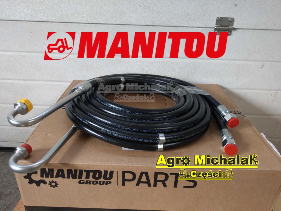 Przewód hydrauliczny teleskop  Manitou MLT633, MLT634, 735, 523, 741,