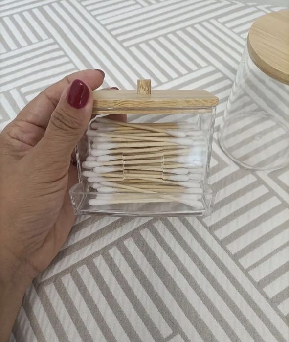 Для ванної кімнати,набір ,з бамбуковою кришкою