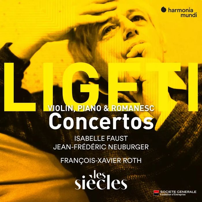 Violin Concerto Concert Romanesc Piano Concerto Les Siecles Roth Faust Neuburger, CD. Harmonia Mundi. Nowy Produkt