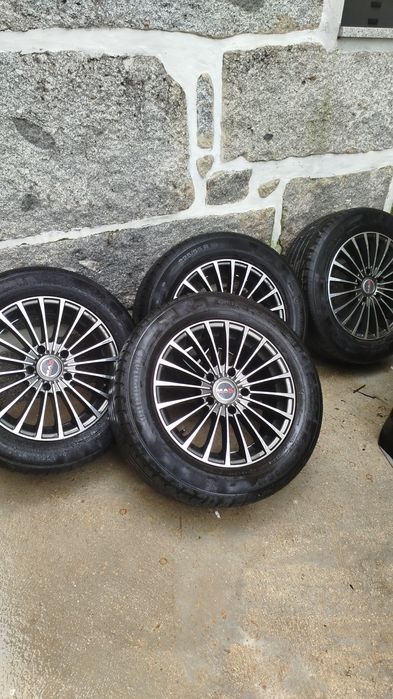 Jantes 16 com pneus seminovos já calibradas