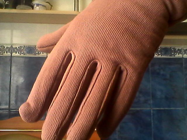 перчатки теплые слегка б/у