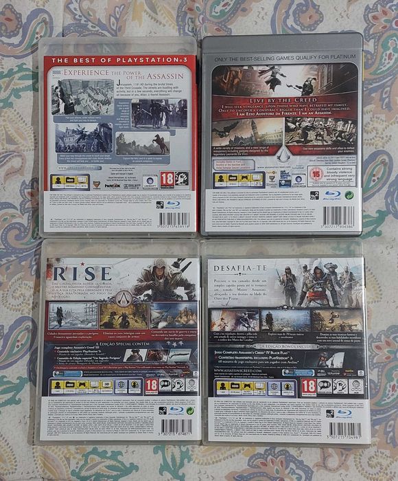 (PS3) Jogos Assassin's Creed