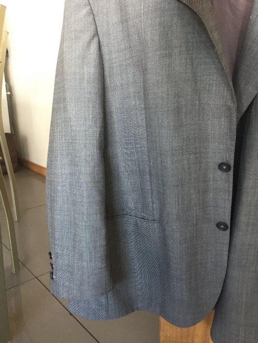 blazer cinza para homem XL