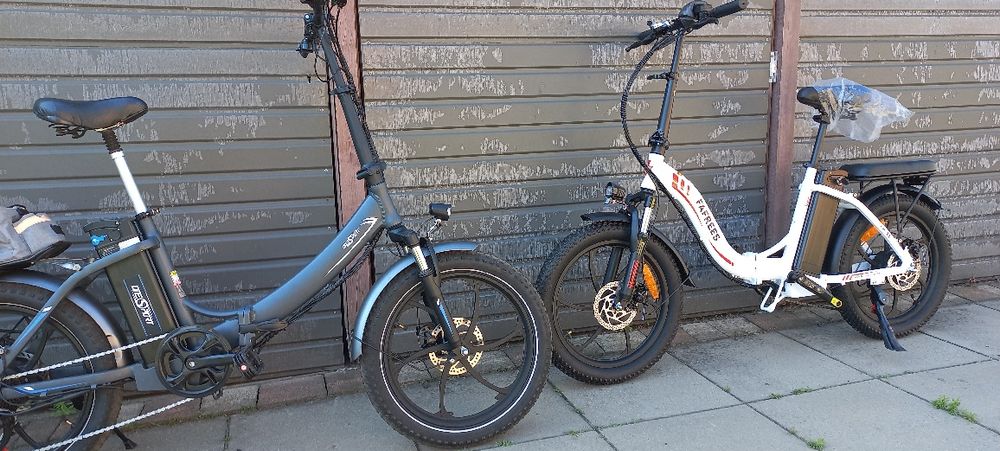 Rower elektryczny skladany