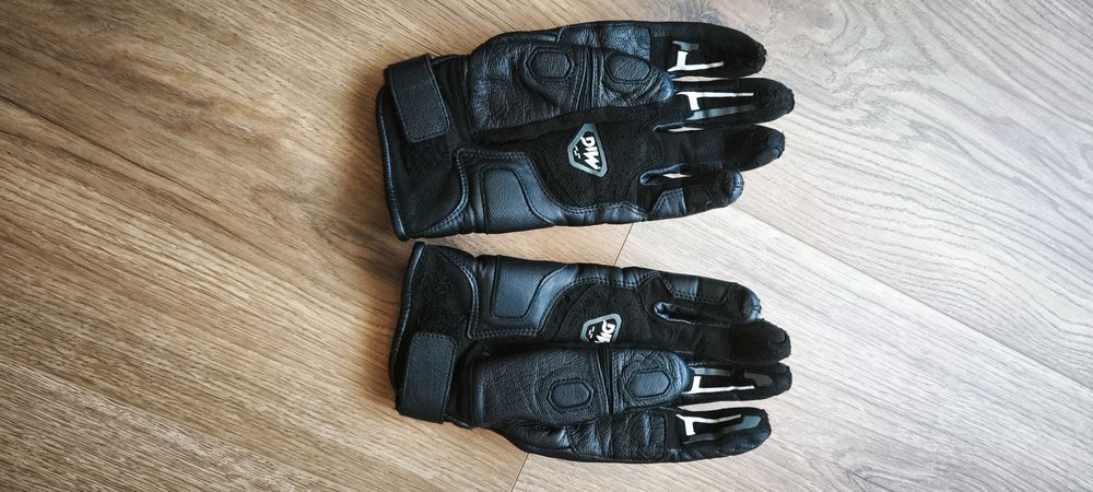 Luvas de mota Dainese MIG C2 – Pele – Pretas