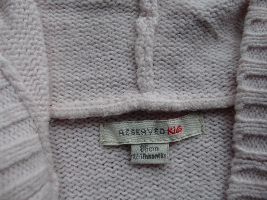 Sweter dziewczęcy reserved r.86