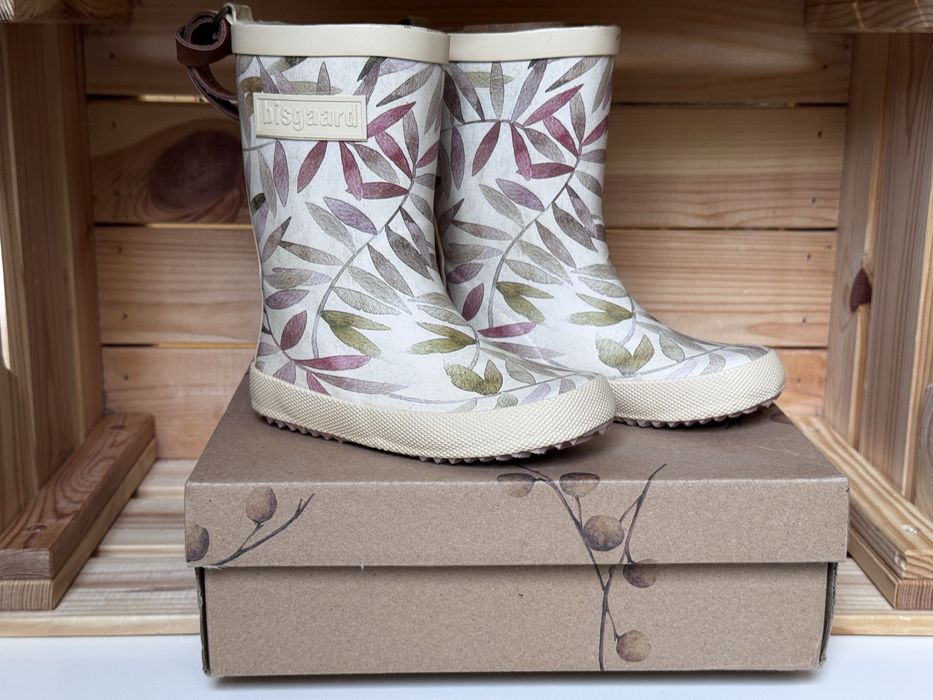 NOWE Kalosze dziewczęce wysokie bisgaard r. 24