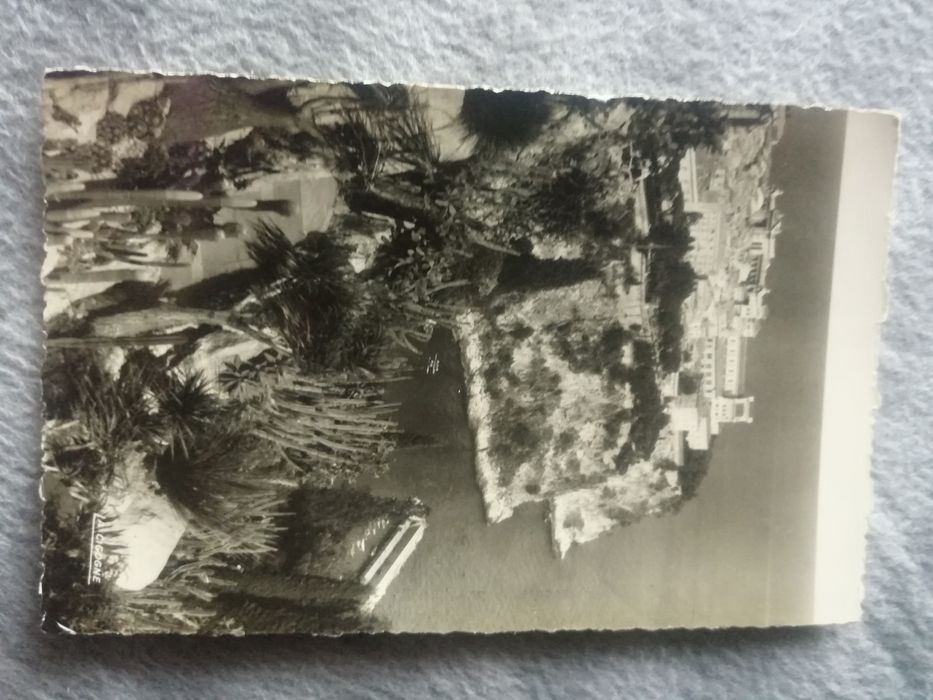 Postal fotografia muito antigo do Mónaco