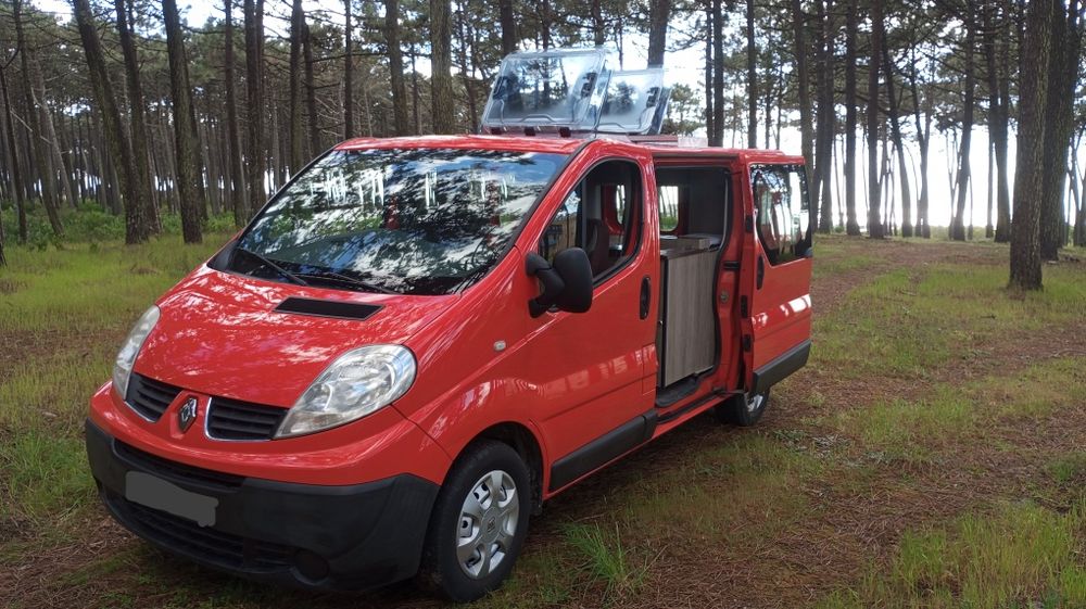 Aluguer de autocaravana campervan furgão transformado ferias