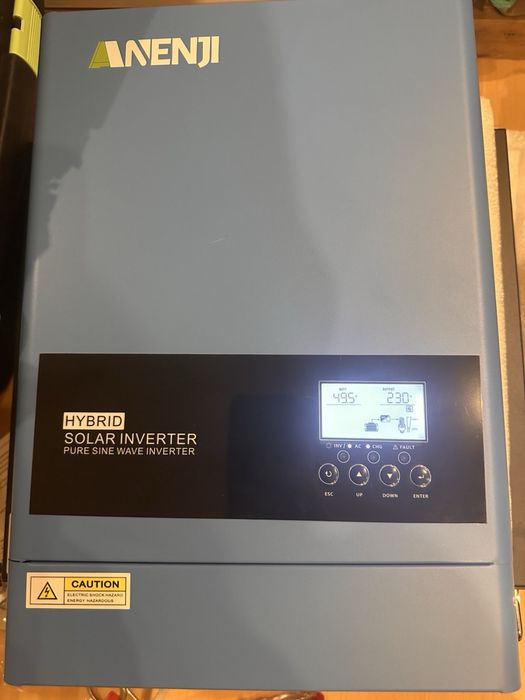 Гибридный инвертор 6,2 кВт. В наличии, новый, проверенный