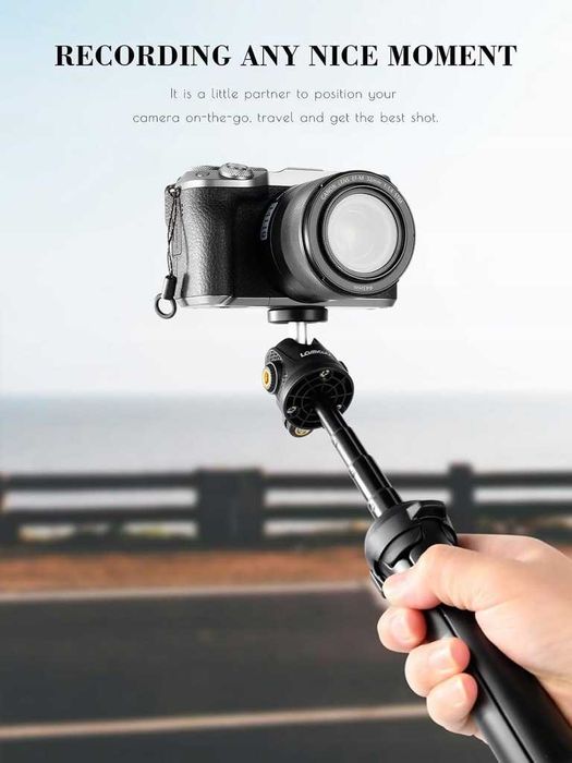 Statyw Lammcou JZS0045 tripod z kijem 23–45 cm nowy