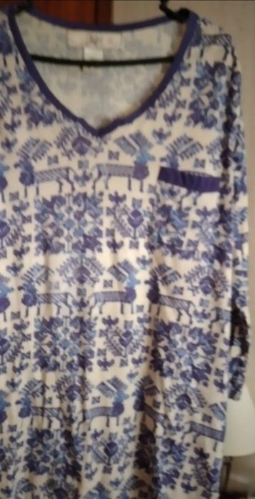 Túnica comprada na Redoute, tamanho XL
