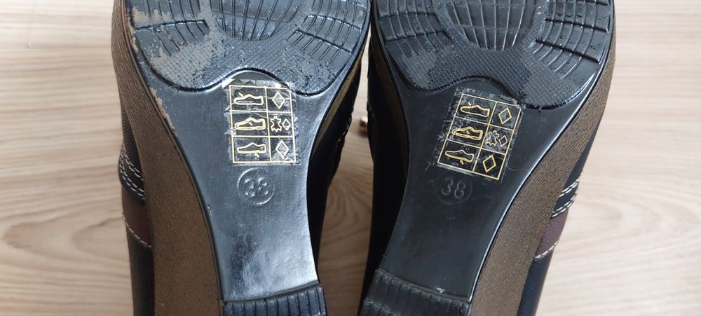 Buty damskie na koturnie rozmiar 38