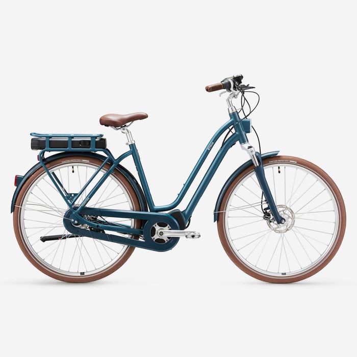 Bicicleta Elétrica de Cidade Elops 920 E connect LF Azul-pato