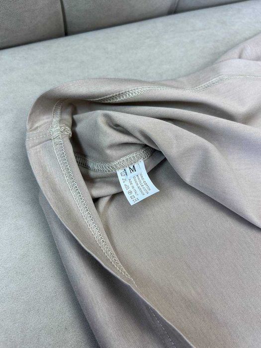 Мужская футболка Kiton бежевая футболка синяя футболка серая Китон