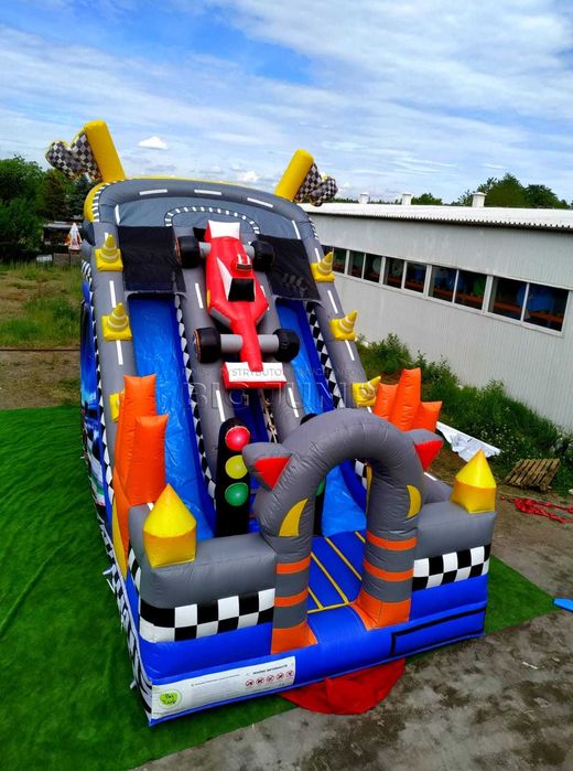 Zamek dmuchany Dmuchaniec wynajem dmuchańców bigballers tor przeszkód