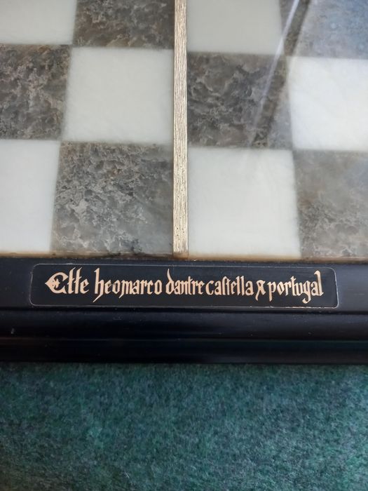 Tabuleiro de xadrez, coleções philae.para celebrar os descobrimentos