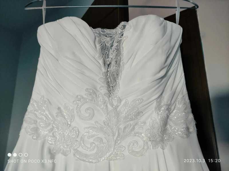 Suknia ślubna S/M Regulowana