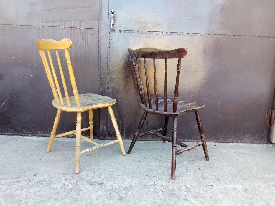 Stare Krzesło Drewniane Patyczak PRL Thonet Aga Jar Gięte Typ 233