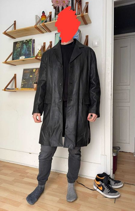 Casacos de couro para homem