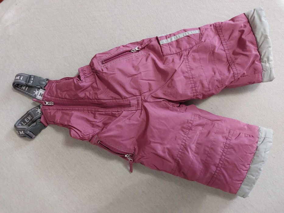 Зимній комбінезон куртка штани 74 ще одні штани в подарунок