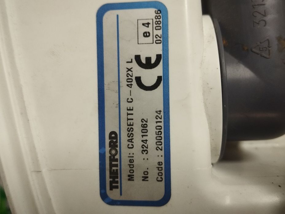 Toaleta kasetowa Thetford c402xl WC  nie kompletna