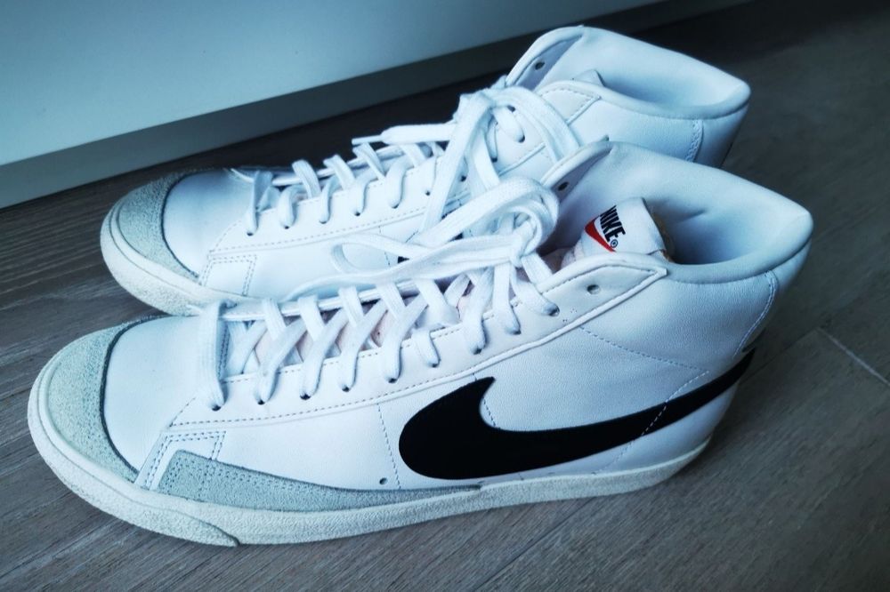 Buty Snickersy Nike Blazer Mid '77 Vntg BQ6806White/Black 100 r. 45