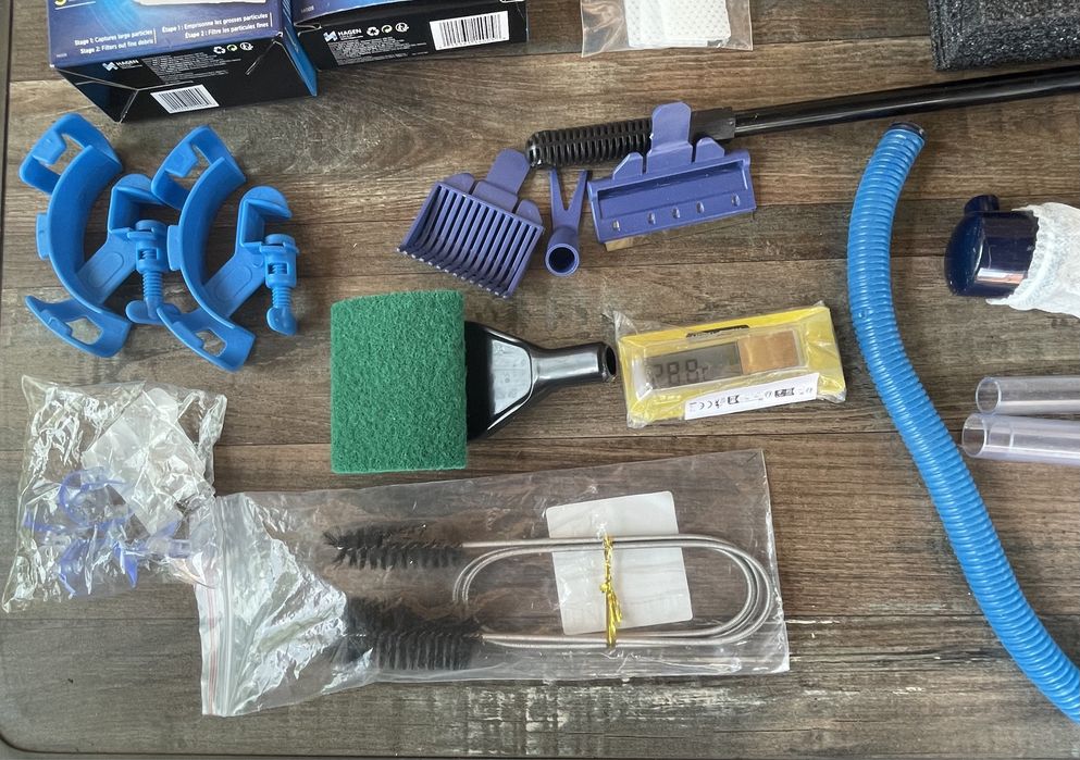 Aquário + acessórios