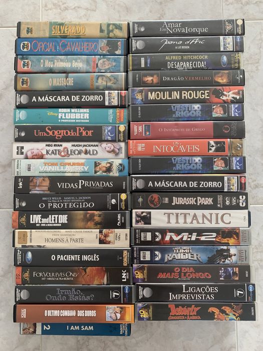Cassetes Filmes VHS