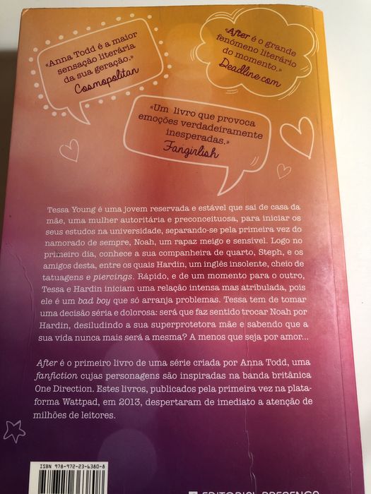 After livro 1 de Anna Todd