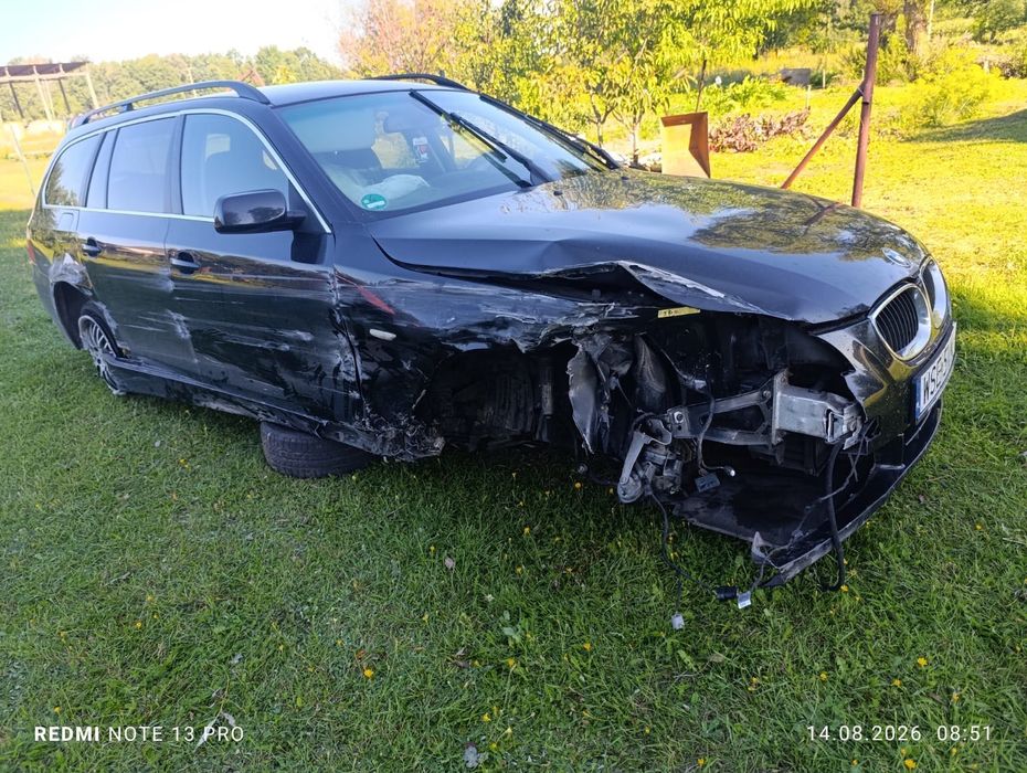 Bmw e60 uszkodzone