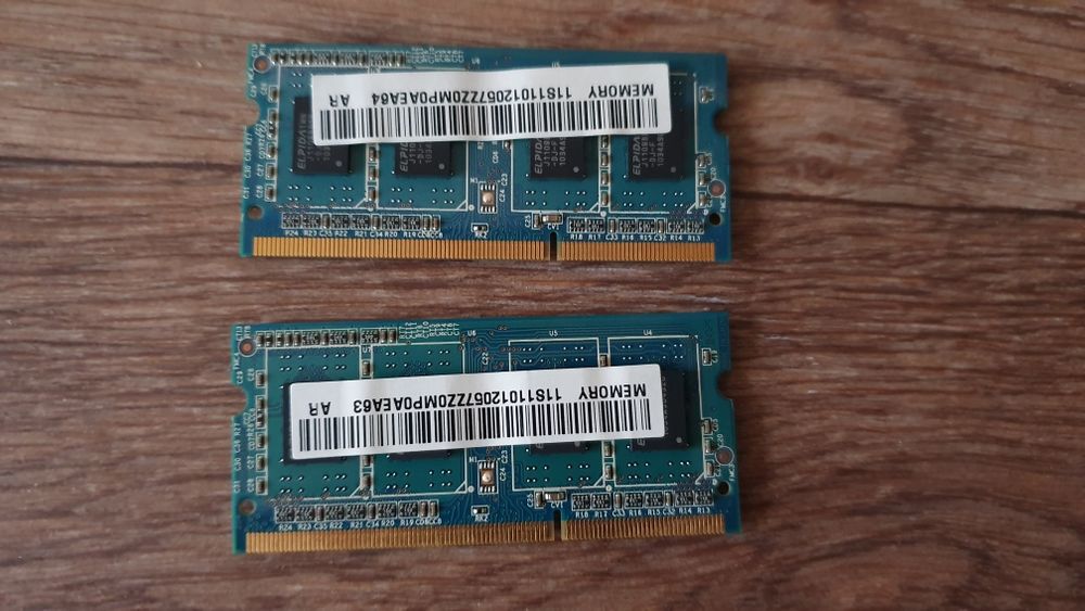 Память DDR 3 SO-DIMM 1 Gb 1066