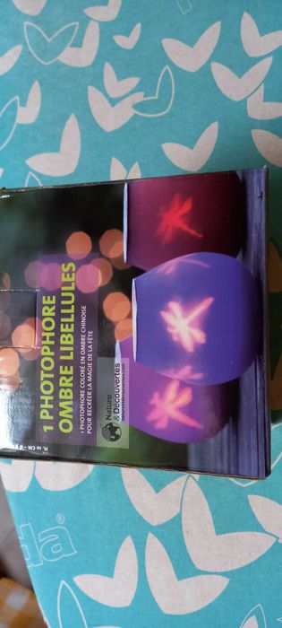 2 Velas libélula  com sombra  chinesa