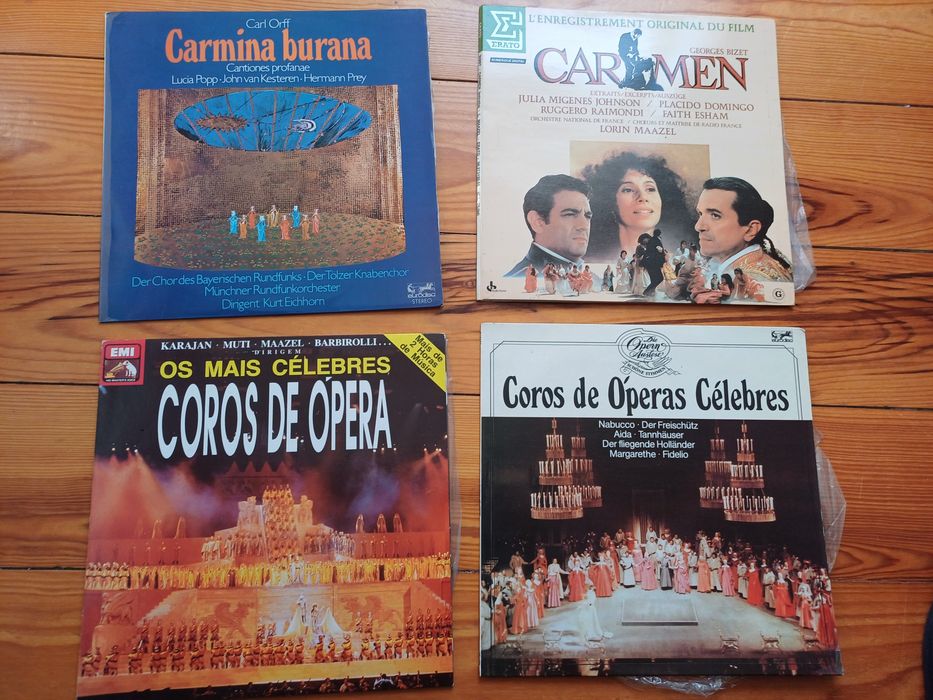 Discos de vinil Ópera