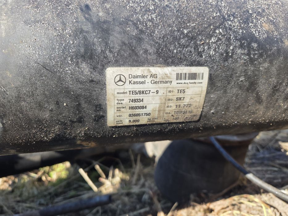 Oś   mercedes kilka szt