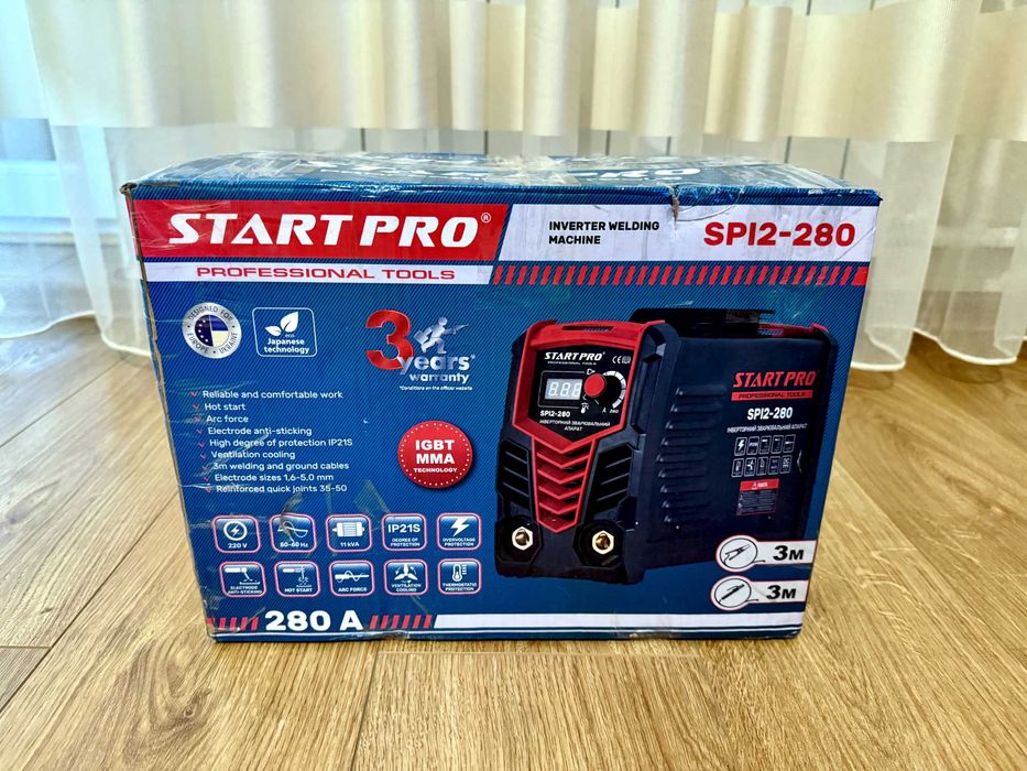 Инвертор сварочный аппарат Start Pro SPI-280